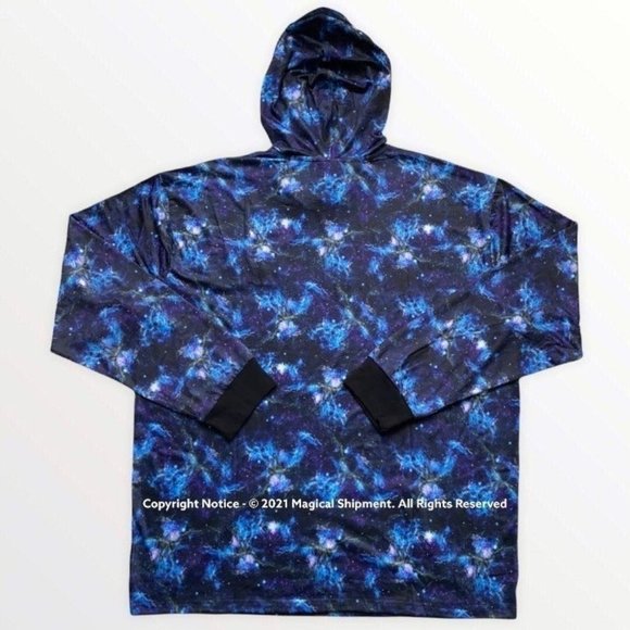 Disney Parks - Star Wars Galaxy - Adult Pullover Hoodie By Our Universe - Picture 2 of 3
